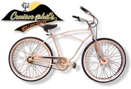 Cruiser Phil's Heavy-Duty Beach Cruiser Bicycle